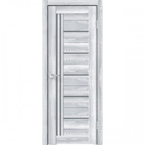PVC Durvis LINE PREMIUM 17 ar stiklu, ledus kļava